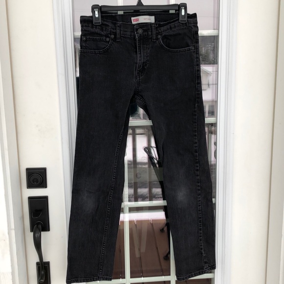 Levi’s 511 Slim Black Gray 16 Reg 28x28 Jeans - Picture 1 of 5